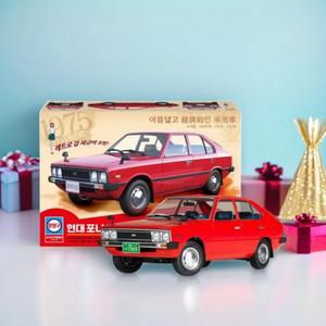 아카데미과학 현대 포니 1대24 현대자동차 다이캐스트 모형 프라모델 피규어 수집 미니어처