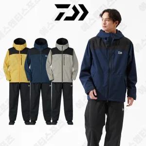 다이와 DAIWA 2025 낚시복 레인 슈트 DR-3625 상하의 세트 갯바위 루어 선상