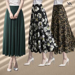 [비니브] 카리아 쉬폰 스커트 3종