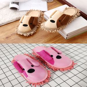 패드 청소 슬리퍼 1p 실내화 탈부착 발걸레 거실 극세사 바닥 먼지제거 강아지 선물 청소용