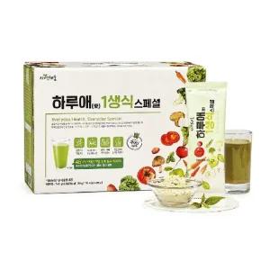 자연채움 하루애1생식 스페셜 16주분(30g*112포)+오색칠콩두유 무가당 20팩+보틀