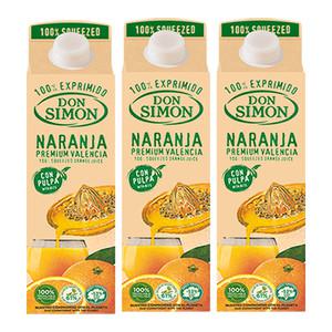 돈시몬 100%착즙 오렌지 주스 3개(1000mlx3개)