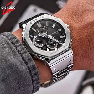 지샥 GMC-B2100D-1ADR 지얄오크 풀메탈 아날로그 남자 정장 패션 손목시계