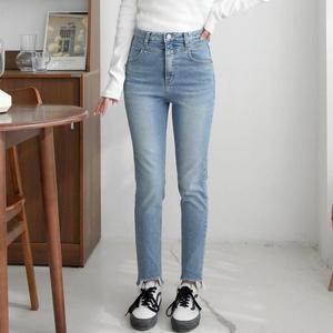 여자 기모스키니 반하이웨스트 중청 FW 청바지_3