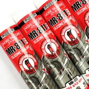(적색) 내열용 실리콘/실란트/방수/튜브형/바르는/창틀/고열/방화/강력/페인트/외장/주방/욕조/보일러/접착