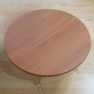 DNB 접이식 다용도상 원형 체리 대