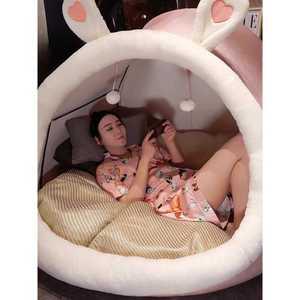 동굴 텐트 초대형 글램핑 에어 전실 천막 간이 거실형