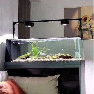 어항 조명 거치대 수족관 80cm 지지대 수조등 등걸이 블랙높이25cm LED스탠드