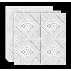 천장 시트지 방수 붙이는타일 시공 패턴 배경 종이 경화 10개입 욕실천장시트지 화이트