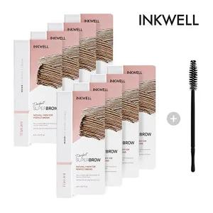 [잉크웰]잉크웰 퍼펙트 슈퍼아이브로우 내츄럴브라운 8개 + 스크류 브러쉬 1개