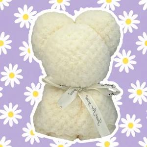 곰돌이 행주 타올 곰돌이 와플 극세사 행주 데이지 박스 포장 기념품 답례품