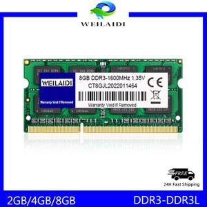 DDR2 DDR3L DDR4 메모리 RAM SODIMM 노트북 메모리용 8GB 4GB 1333 1600 PC4 2400 2666mhz PC3L 10600 12800 1 35V