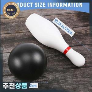 AB53 어린이  용 볼링  1 가족용 볼링공 2개와 핀 10개  뒷마당용