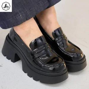 [애슬릿] 페니 로퍼 키높이 여성 통굽 캐주얼 패션 클래식