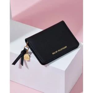 JILL BY JILLSTUART 질바이질스튜어트 BONNIE 블랙 동전 참장식 가죽 카드지갑 - 2colors JLWA5F160BK JLWA