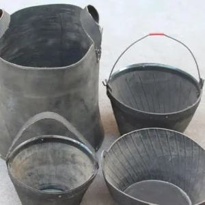 건설현장 시멘트고무통 대야 미장 다라이 양동이