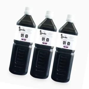 국내산 진한 생 칡즙 진액 찐한 국산 칙즙 원액 1L 3병