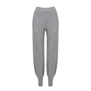 [롯데백화점]샐리 아웃 포켓 줄지 니트 조거 팬츠_I5D-CPT001