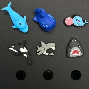 [크록스] HC02 상어 얼굴 JIBBITZ 매장발송 신발 꾸미기 악세사리 참 파츠 동물 공룡 물 (S37558306)