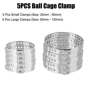 등속조인트  스틸 키트   구동축 CV 부트 클램프 볼 케이지 클램프  CV 조인트 부트 크림프 클램프 20- 50m