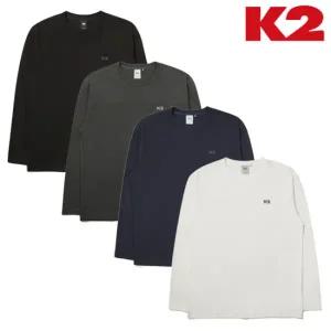 [롯데백화점]케이투 남성 플라이워크 기능성 라운드 티셔츠 (KMU24241)