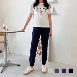 이즈하 여자 밴딩 조거 팬츠 SD-230322/운동복/바지/여성/트레이닝복/스판/츄리닝/헬스복/트레이닝/편한/