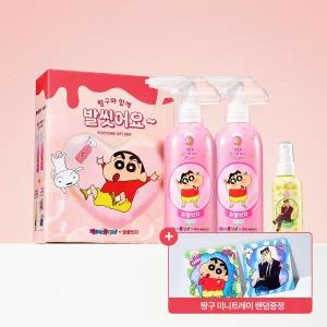 온더바디 발을씻자 풋샴푸_피치향 (짱구에디션) 기프트세트