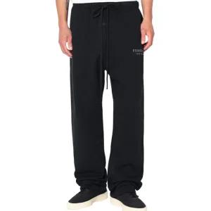 [밀란바잉]피어오브갓 에센셜 25FW 남성 릴랙스 플리스 스웨트팬츠 130SP258220F JET BLACK