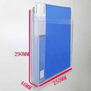 A4 보관함 벽걸이 아크릴 꽂이 사무용 정리함 박스 폴더 서류 투명