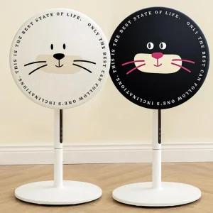 고양이 선풍기 커버 안전망 덮개 헤드형 선풍기커버