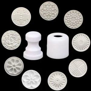 절편 XTNN3228 떡만들기 떡도장 떡살 떡모양스템프 10종 택1 떡만들기 떡살 바람떡틀 절편 송편