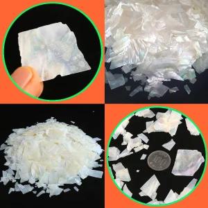 전통공예 나전칠기 화이트 자개 가루 조각 200g 공예재료 DIY