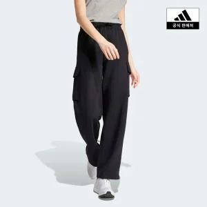 [아디다스코리아공식] JC8312 에센셜 리니어 플리스 카고 팬츠
