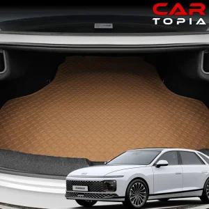 그랜저 GN7 스퀘어 트렁크매트 하이브리드 가솔린 LPG 가죽 트렁크 보호 용품