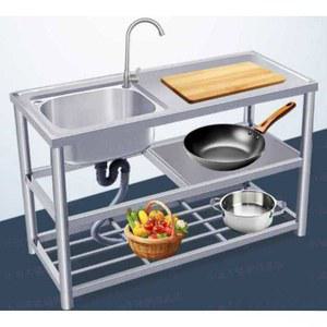 캠핑장 개수대 탕비실 야외 식당 왼쪽 80CM 콜드탭 씽크대 설거지 주방