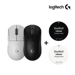 로지텍G PRO X SUPERLIGHT2 슈퍼라이트2 지슈라2 무선 게이밍 마우스 + 스카이울프 무선충전모듈