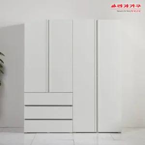 라자가구 비바 데보라 1600 옷장세트 B형 LJY074