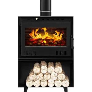 펠릿난로 캠프파이어 불멍 고구마 굽기 장작 히팅기 난로 - A타입(58x45x45cm)