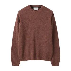 [롯데백화점]커스텀멜로우 브릭 클라우드 스웨터 CWWAW24803BRX