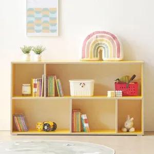 (착불) 오즈 2단 아기 책장 전면 유아 키즈 낮은 미니 거실 책꽂이 수납장
