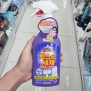 홈스타 락스와 세제 3x폼 스프레이 후로랄향 500ml 1043315