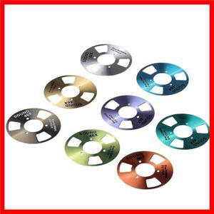 DIY 홈메이드 음악 오픈 릴 카세트 테이프 키트 TEAC용 오디오 녹음 카세트(릴 4개 + 휠 2개 팩)