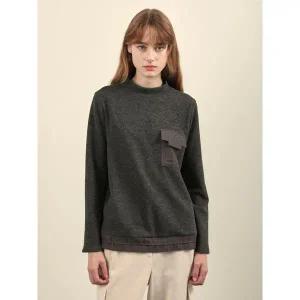 갤러리아 올리비아로렌 반넥 포켓 티셔츠 VOCAL4WA171