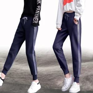 힙제이 베이직 융털 조거스타일 빅사이즈까지 블랙 겨울 여성바지 4XL