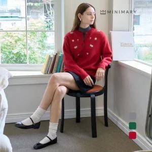 [미니마리] 플로럴자수가디건 (MMA3CD30)