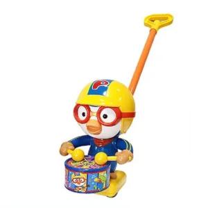 아기 밀고다니는 북치는 뽀로로 밀대장난감 1세 유아 손자