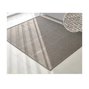 [기타브랜드]싸파 먼지없는 평직 자가드 카페트매트 차콜 미니