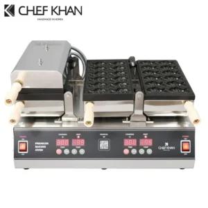 아이스칸 디지털 전기병아리빵기계 와플메이커 카페 2구 24p