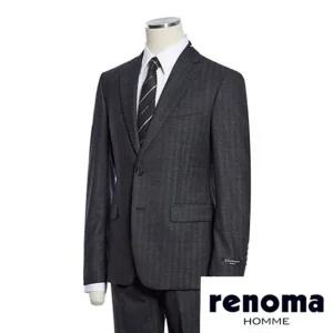 [갤러리아] 레노마 FW 프리미엄 캐시미어 혼방 차콜그레이 정장 RPLMSJ54A