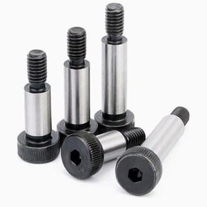 1PC M5 M6 M8 숄더 등급 10 고인장 12MM 강철 12 나사 M10 롤러 육각 직경 소켓 육각형 볼트